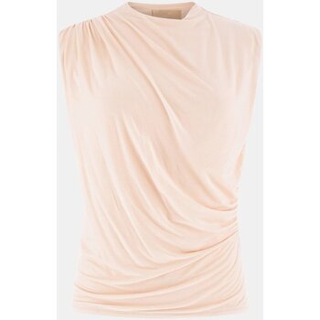 textil Dame T-shirts & poloer Guess W4GP25 KACM2 Pink