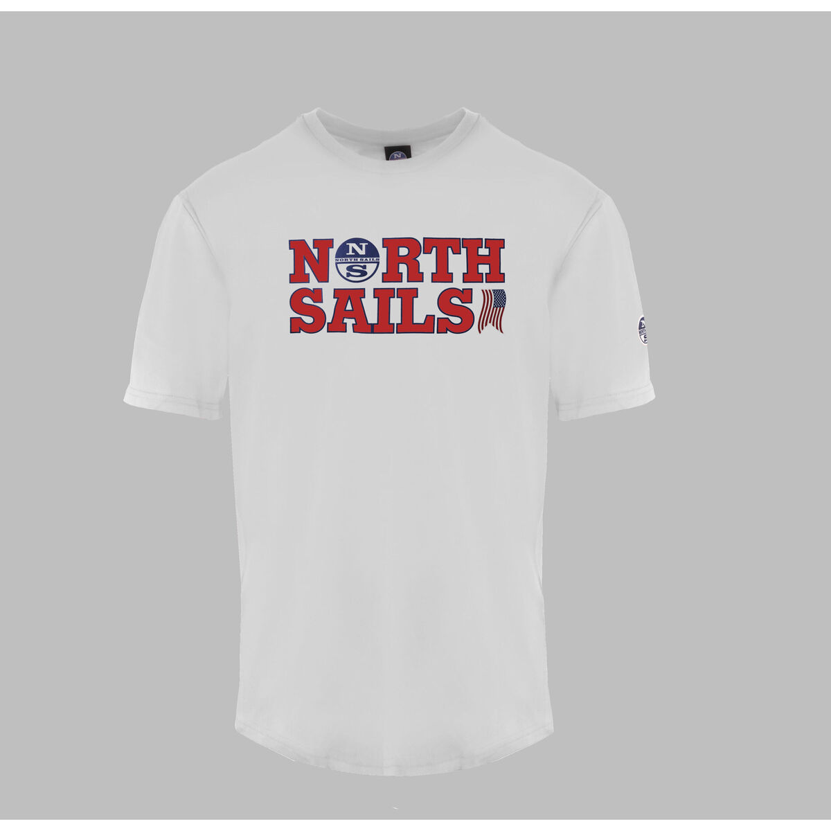textil Herre T-shirts m. korte ærmer North Sails - 9024110 Hvid