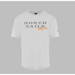 textil Herre T-shirts m. korte ærmer North Sails - 9024030 Hvid