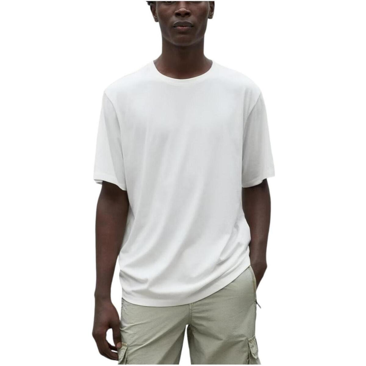 textil Herre T-shirts m. korte ærmer Ecoalf  Hvid