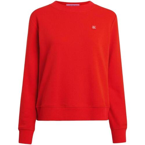 textil Dame Sweatshirts Calvin Klein Jeans  Rød