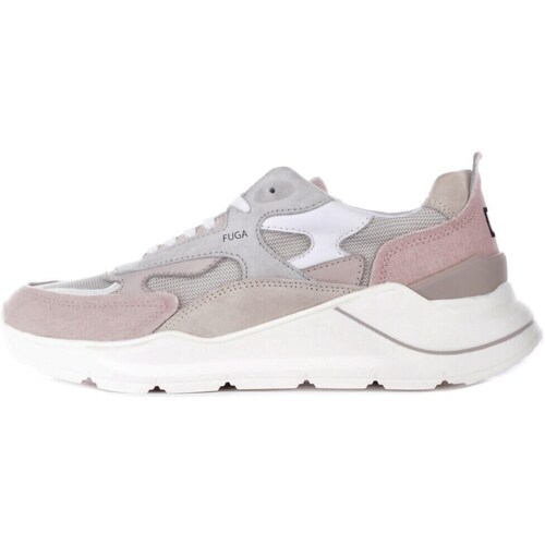 Sko Dame Lave sneakers Date W401 FG CN Pink
