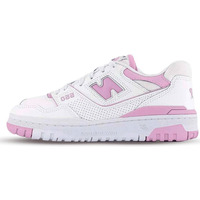 Sko Vandresko New Balance 550 White Bubblegum Pink Hvid
