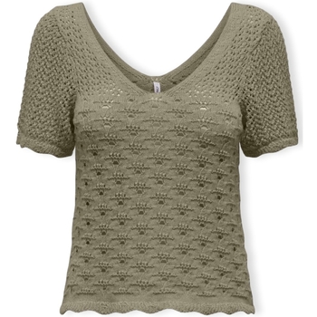 textil Dame Toppe / Bluser Only Top Becca Life S/S - Mermaid Grøn