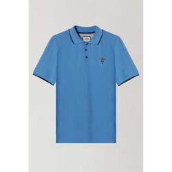 textil Herre Polo-t-shirts m. korte ærmer Aeronautica Militare 241PO1308P82 Blå