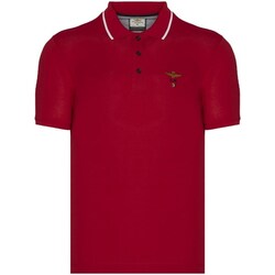 textil Herre Polo-t-shirts m. korte ærmer Aeronautica Militare 241PO1308P82 Rød
