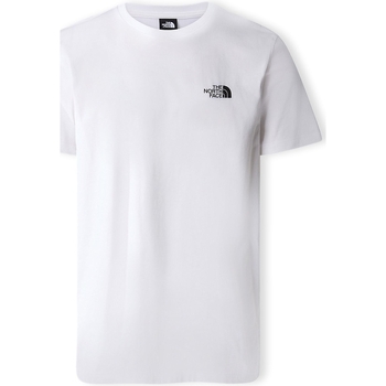 textil Herre T-shirts & poloer The North Face Simple Dome T-Shirt - White Hvid