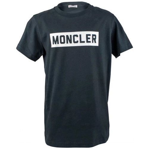 textil Børn T-shirts & poloer Moncler  Blå