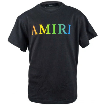 textil Børn T-shirts & poloer Amiri  Sort