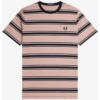 textil Herre T-shirts m. korte ærmer Fred Perry M6557 Pink