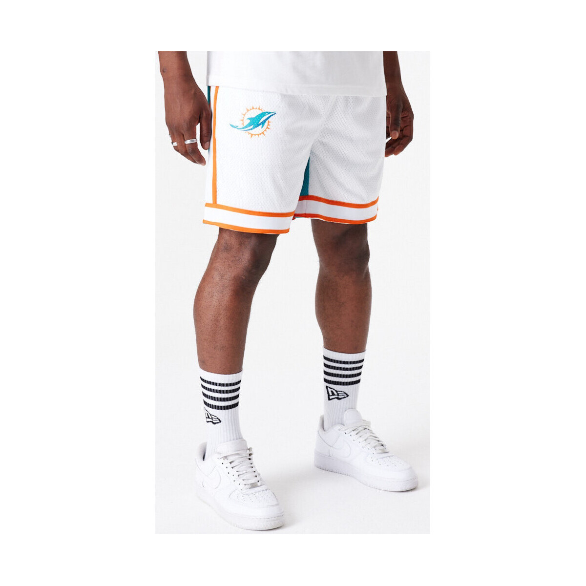 textil Herre Shorts New-Era Nfl color block shorts miadol Hvid