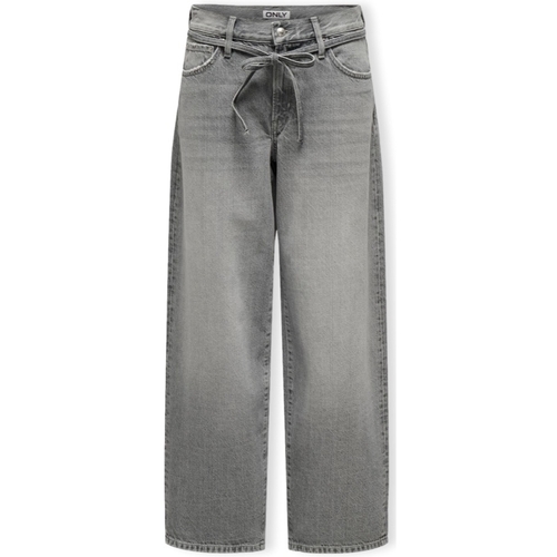 textil Dame Lige jeans Only Gianna Jeans - Medium Grey Denim Grå