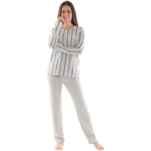 textil Dame Pyjamas / Natskjorte Christian Cane MILANO Grå