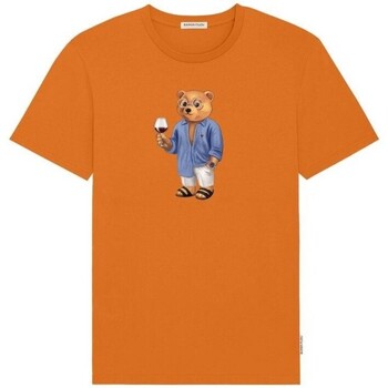 textil Herre T-shirts m. korte ærmer Baron Filou THE YACHT OWNER Orange