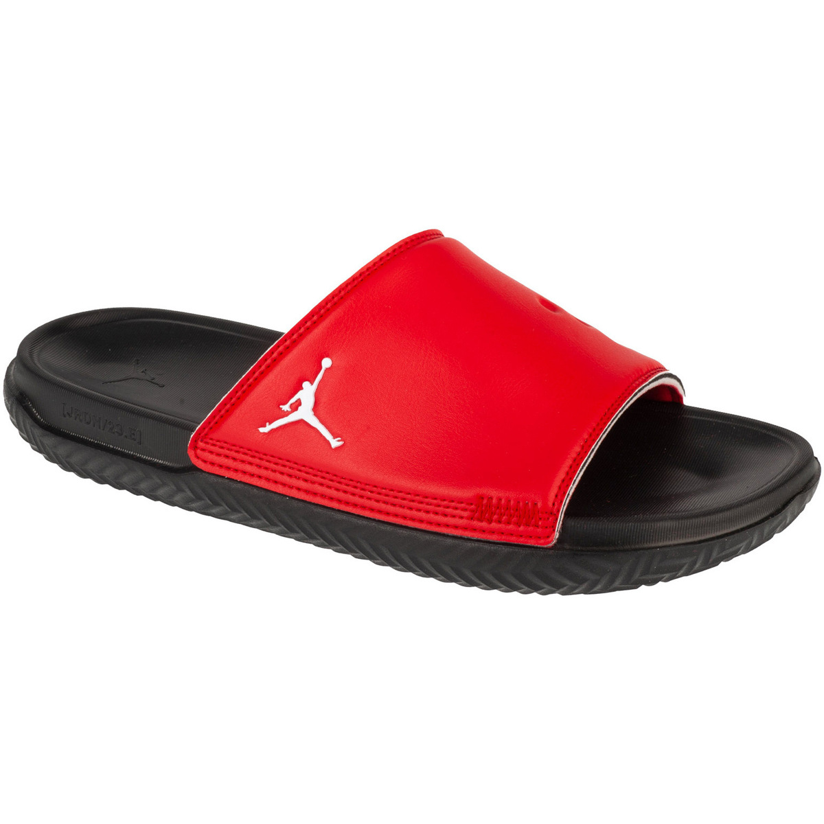 Sko Herre Tøfler Nike Air Jordan Play Side Slides Rød