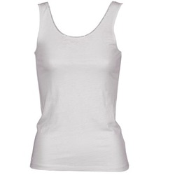 textil Dame Toppe / T-shirts uden ærmer Majestic 701 Hvid