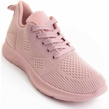 Sko Dame Lave sneakers Leindia 88586 Pink