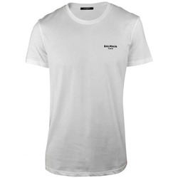 textil Herre T-shirts & poloer Balmain  Hvid