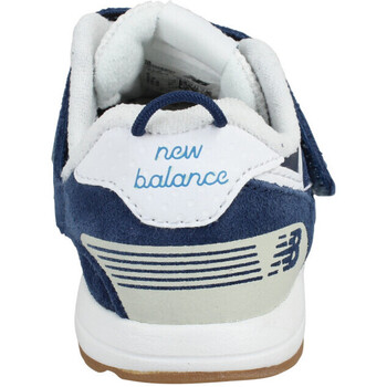 New Balance 574 Velours Toile Enfant Navy Blue Blå