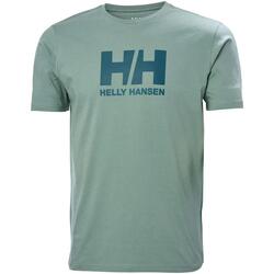 textil Herre T-shirts m. korte ærmer Helly Hansen  Grøn