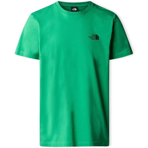 textil Herre T-shirts & poloer The North Face Simple Dome T-Shirt - Optic Emerald Grøn