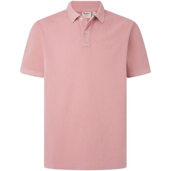 textil Herre Polo-t-shirts m. korte ærmer Pepe jeans POLO   PM542009 Pink