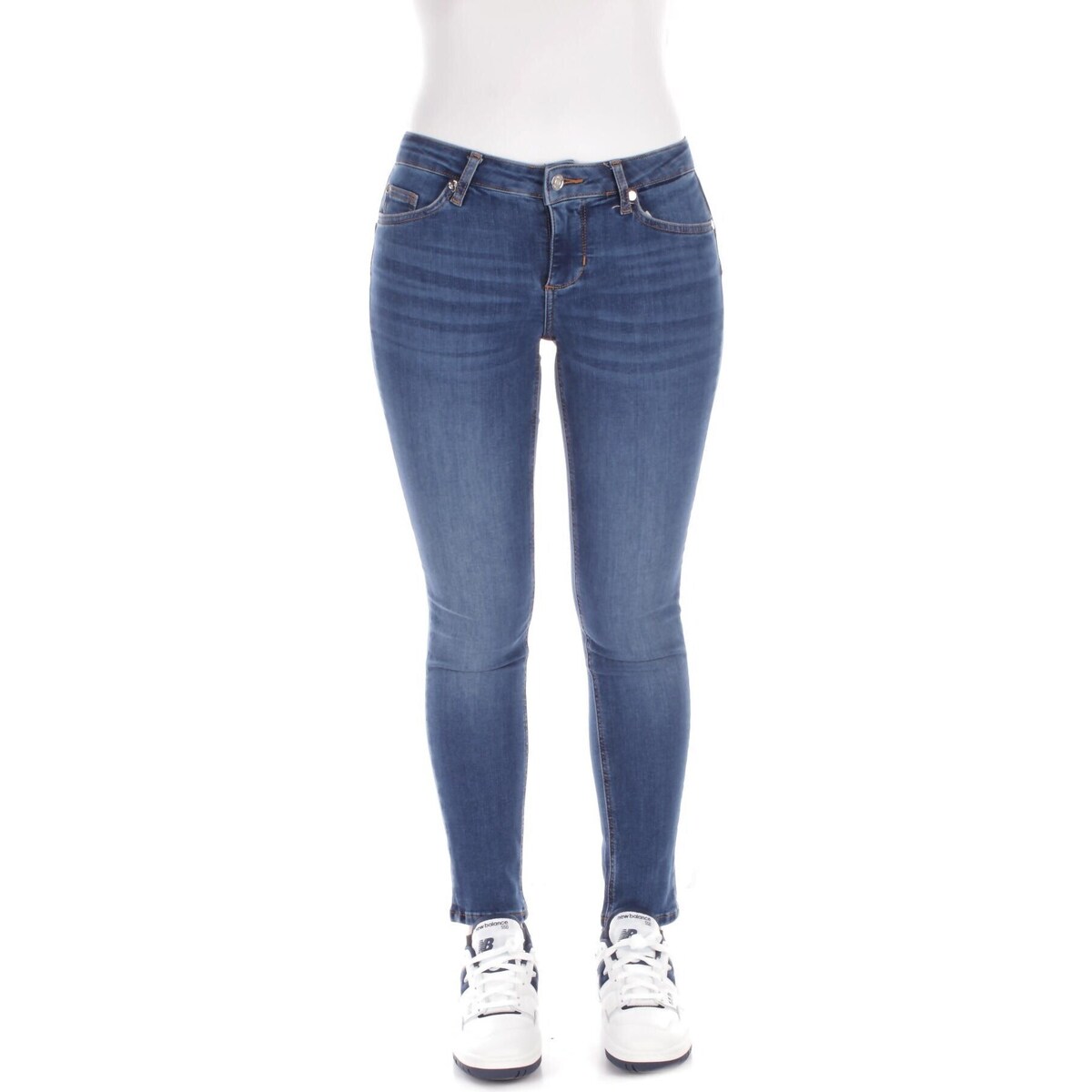 textil Dame Smalle jeans Liu Jo UXX042D4811 Blå