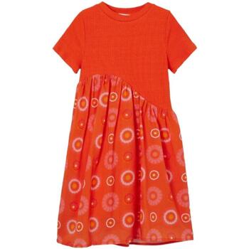 textil Pige Kjoler Desigual  Orange