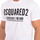 textil Herre T-shirts m. korte ærmer Dsquared S71GD1058-S23009-100 Hvid