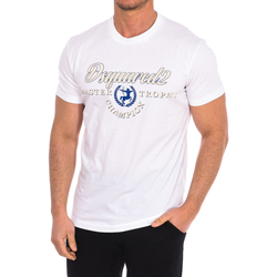textil Herre T-shirts m. korte ærmer Dsquared S71GD1346-S23009-100 Hvid