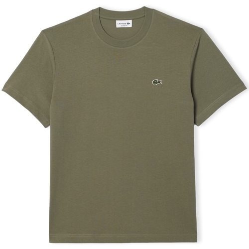 textil Herre T-shirts & poloer Lacoste Classic Fit T-Shirt - Vert Kaki Grøn