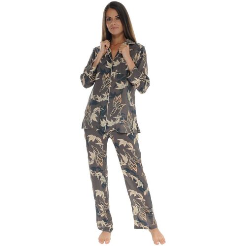 textil Dame Pyjamas / Natskjorte Pilus KALIE Grøn