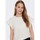 textil Dame T-shirts & poloer Only 15255618 LIRIS Hvid