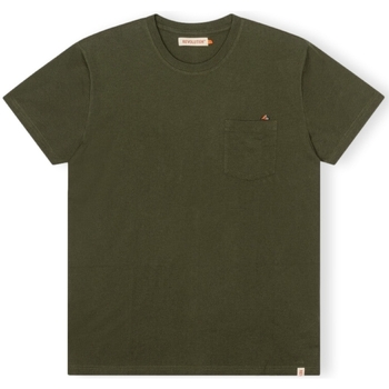 textil Herre T-shirts & poloer Revolution T-Shirt Regular 1341 BOR - Army Grøn