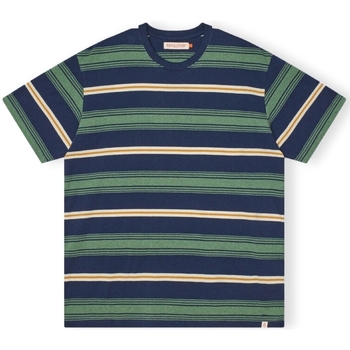textil Herre T-shirts & poloer Revolution T-Shirt Loose 1363 - Navy Flerfarvet