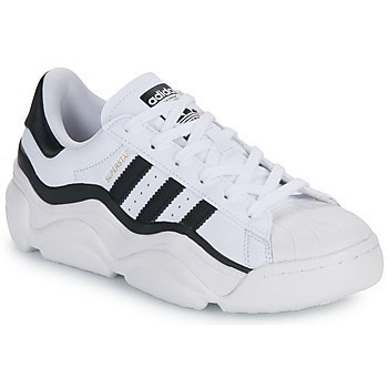 Sko Dame Lave sneakers adidas Originals SUPERSTAR MILLENCON Hvid / Sort
