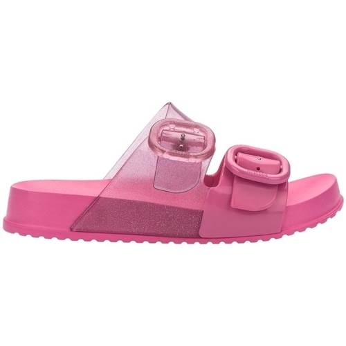 Sko Børn Sandaler Melissa MINI  Kids Cozy Slide - Glitter Pink Pink