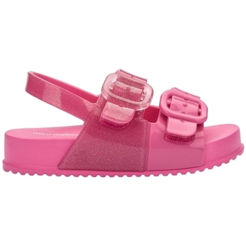 Sko Børn Sandaler Melissa MINI  Baby Cozy Sandal - Glitter Pink Pink