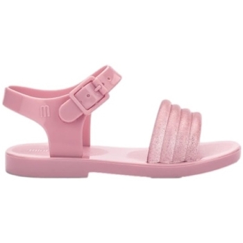 Sko Børn Sandaler Melissa MINI  Mar Wave Baby Sandals - Pink/Glitter Pink Pink