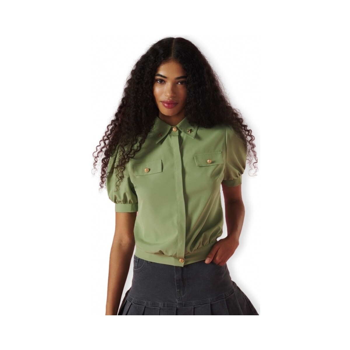 textil Dame Toppe / Bluser Minueto Top Bailey - Green Grøn
