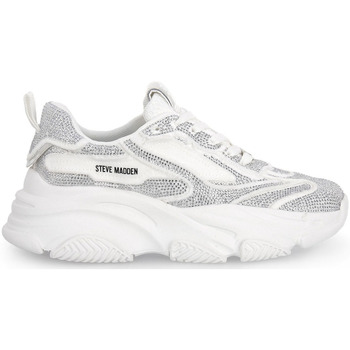 Sko Dame Sneakers Steve Madden PARK AVENUE WHITE Hvid