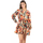 textil Dame Korte kjoler Isla Bonita By Sigris Kort Kjole Orange