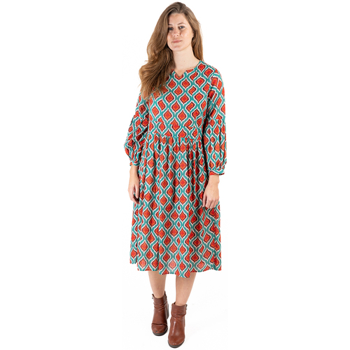 textil Dame Lange kjoler Isla Bonita By Sigris Lang Midi Kjole Rød