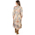 textil Dame Lange kjoler Isla Bonita By Sigris Lang Midi Kjole Grå