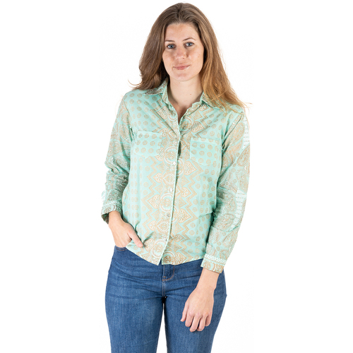 textil Dame Skjorter / Skjortebluser Isla Bonita By Sigris Skjorte Grøn
