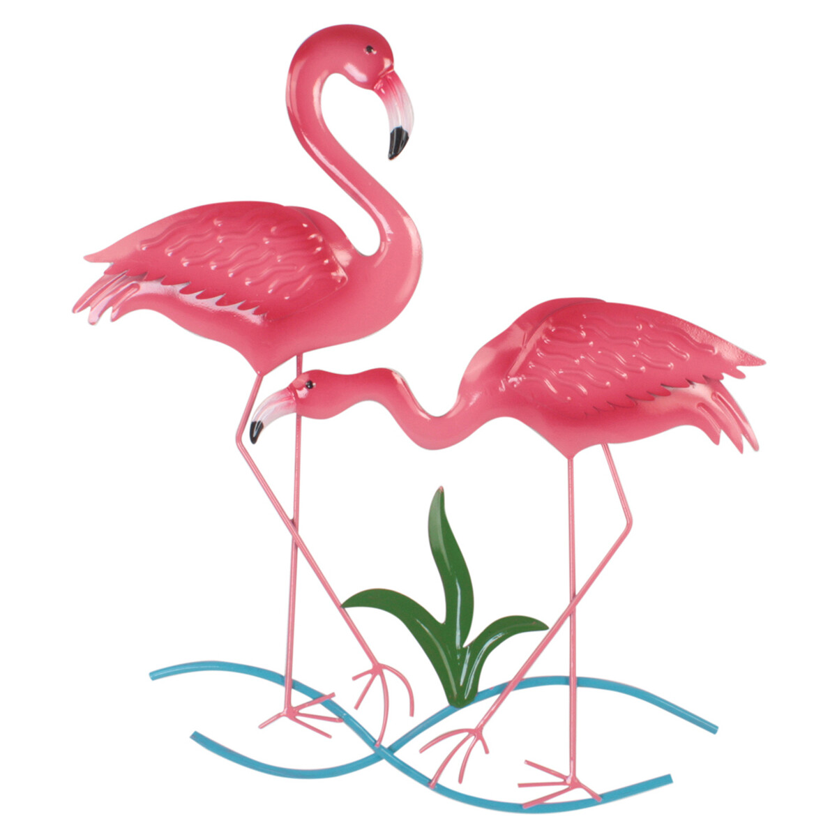 Indretning Små statuer og figurer Signes Grimalt Flamingoer Vægdekoration Pink