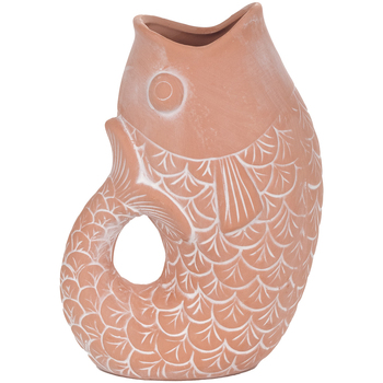 Indretning Vaser / potteskjulere Signes Grimalt Vase I Form Af En Fisk Brun
