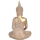 Indretning Små statuer og figurer Signes Grimalt Mediterende Buddha Figur Guld