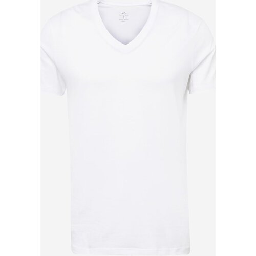 textil Herre T-shirts m. korte ærmer EAX 8NZT75 ZJA5Z Hvid