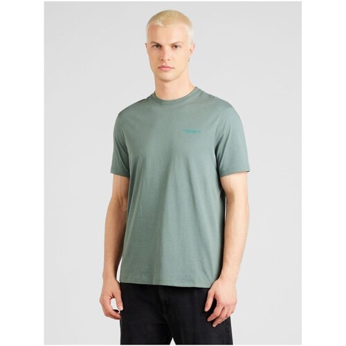 textil Herre T-shirts m. korte ærmer EAX 8NZT91 Z8H4Z Grøn
